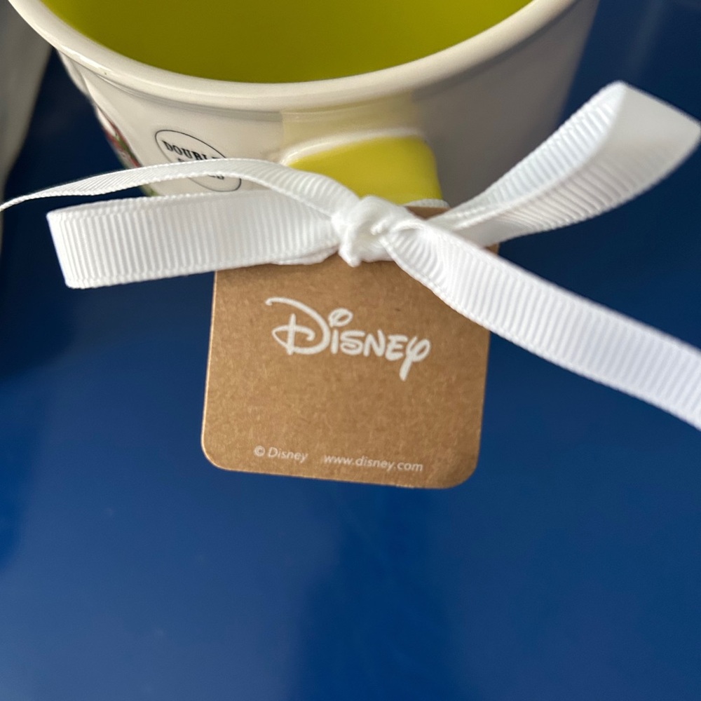 Rae Dunn Disney Peter Pan Wendy and Tinker Bell Never Grow Up Double Sided Mug - Picture 8 of 10